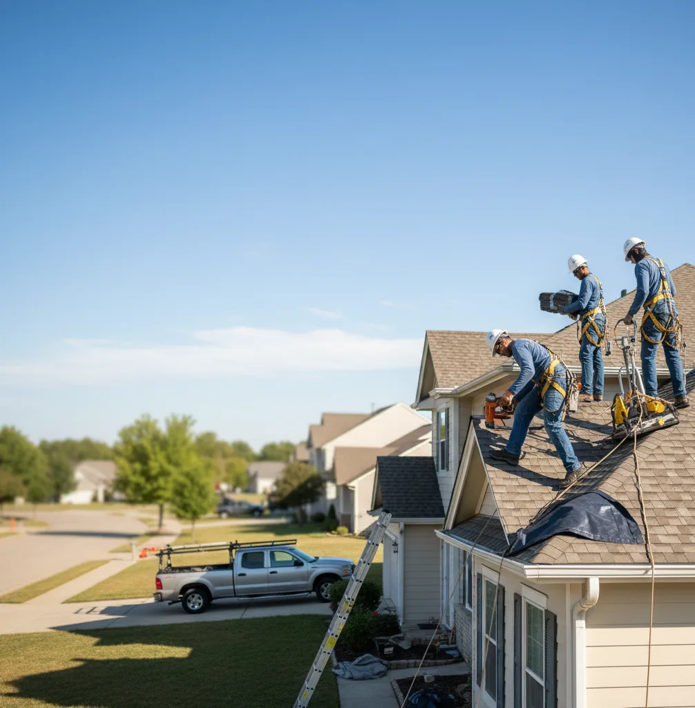 Roof Repair in Cleves